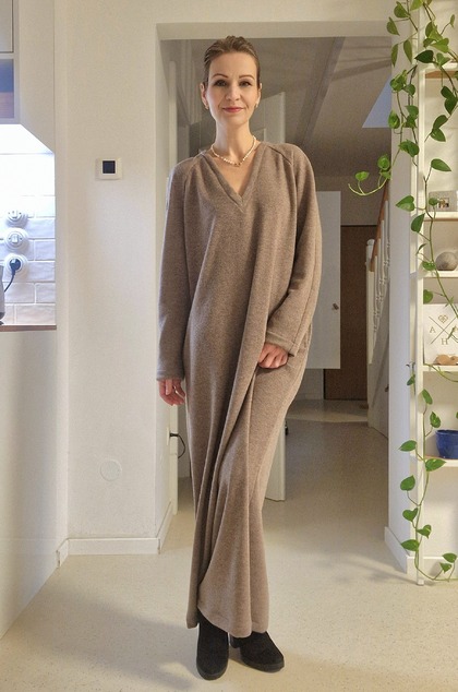 Vlnené šaty LANA capuccino