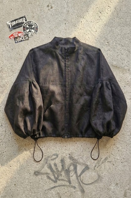 Track jacket JADE čierny