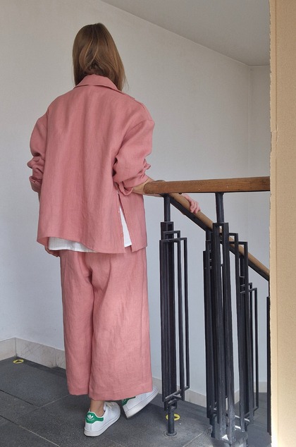 Set košeľa dlhý rukáv   kulotky